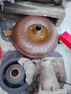 Torque Converter Only 7,000 Miles Usage On The Torque Converter With The Transmission 350 Turbo 3 Speed Automatic