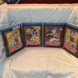 Fairytail Season 1-4 Blueray
