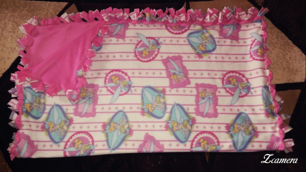 New Tinkerbell blanket!