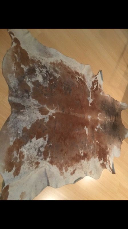 Cow hide rug from Argentina $250