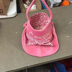 Two cowgirl hat, Easter baskets