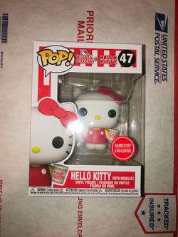 Funko Pop! Hello Kitty with Noodles Vinyl Figure 47 (GameStop Exclusive)