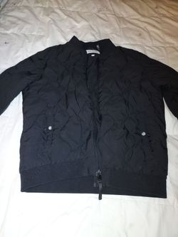 Men black bomber jacket Calvin klein