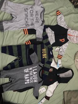Boys clothes 3-6 months brand new stuff