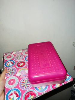 Girl School Supplies Binder And Free Pencil Box