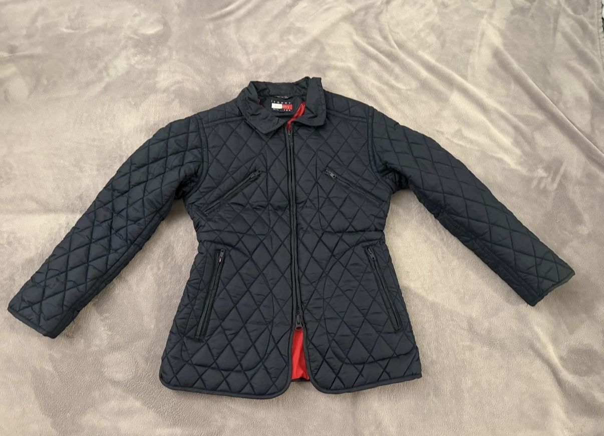 Tommy Hilfiger women's quilted zip-up jacket