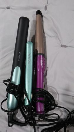 Vivitar ceramic iron and infinity curling wand