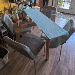 Modern Crate & Barrel Dining Table