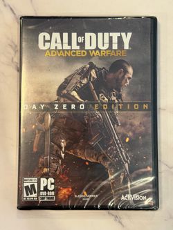 *NEW* Call of Duty Advanced Warfare Day Zero Edition PC DVD FACTORY SEALED