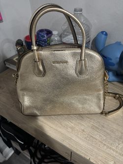 Coach gold purse