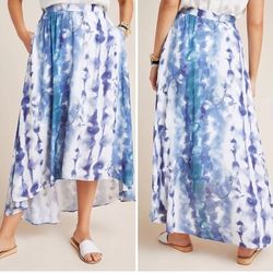 NWT Anthropologie Hi-Lo Skirt Size L