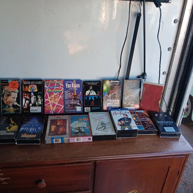 Music Related Vhs Tapes