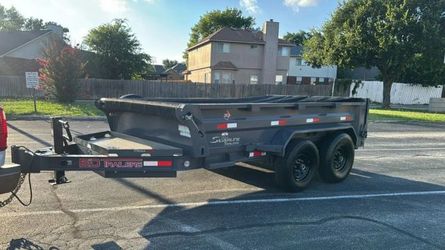 2025 Silverline 12 Foot Dump Trailer