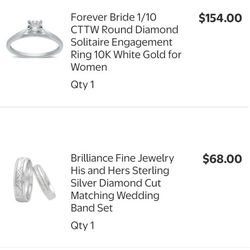 Wedding Bands & engagement Ring