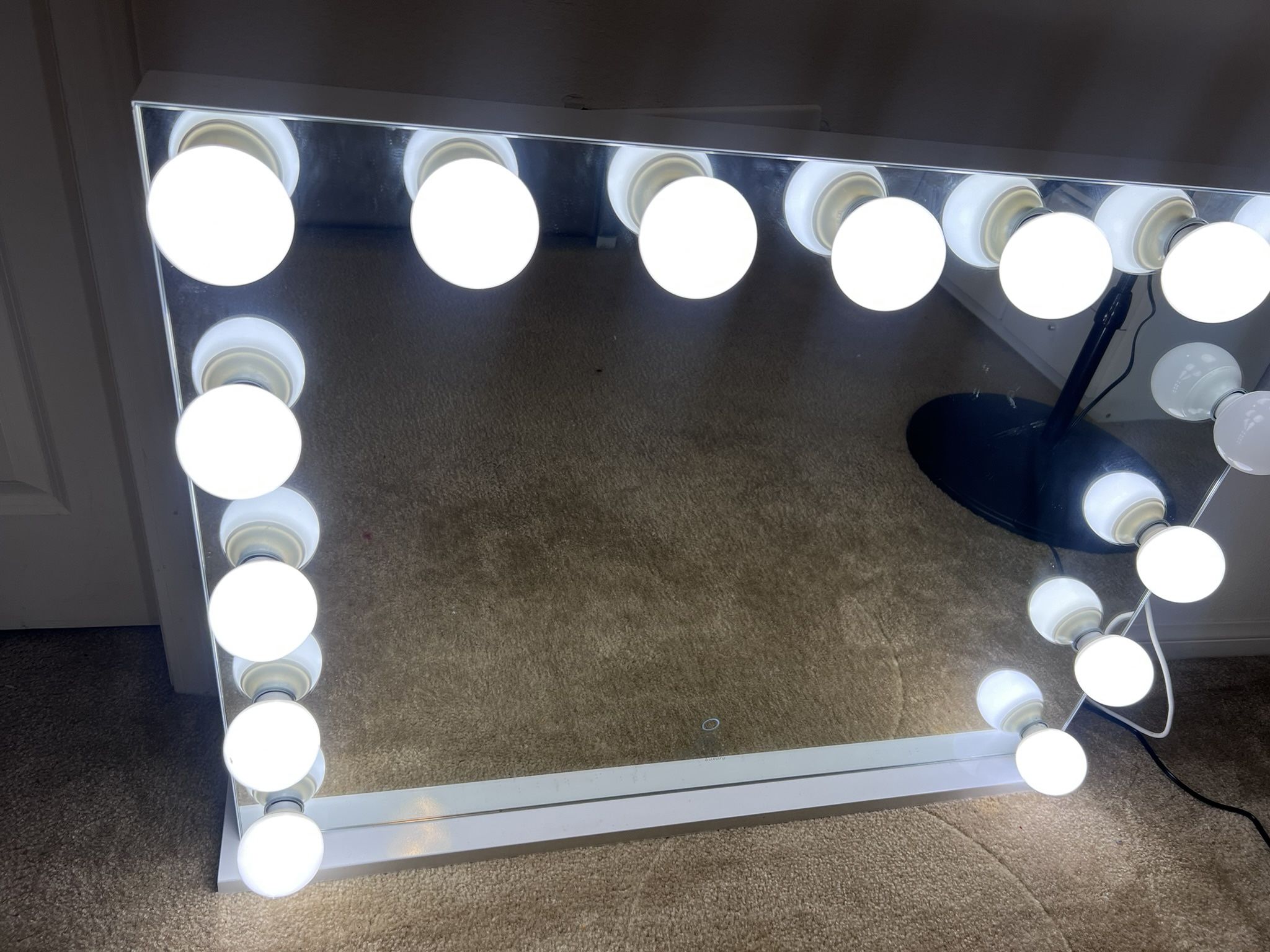 Vanity With Adjustable LED Light
