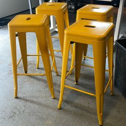 30 Inch Metal Bar Stools