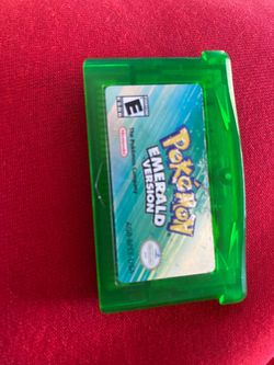 Pokemon Emerald Authentic Cartridge