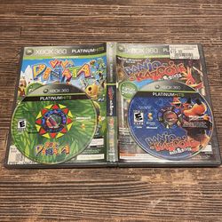 Banjo Kazooie Nuts & Bolts + Viva Pinata (Microsoft Xbox 360, 2009) Complete CIB