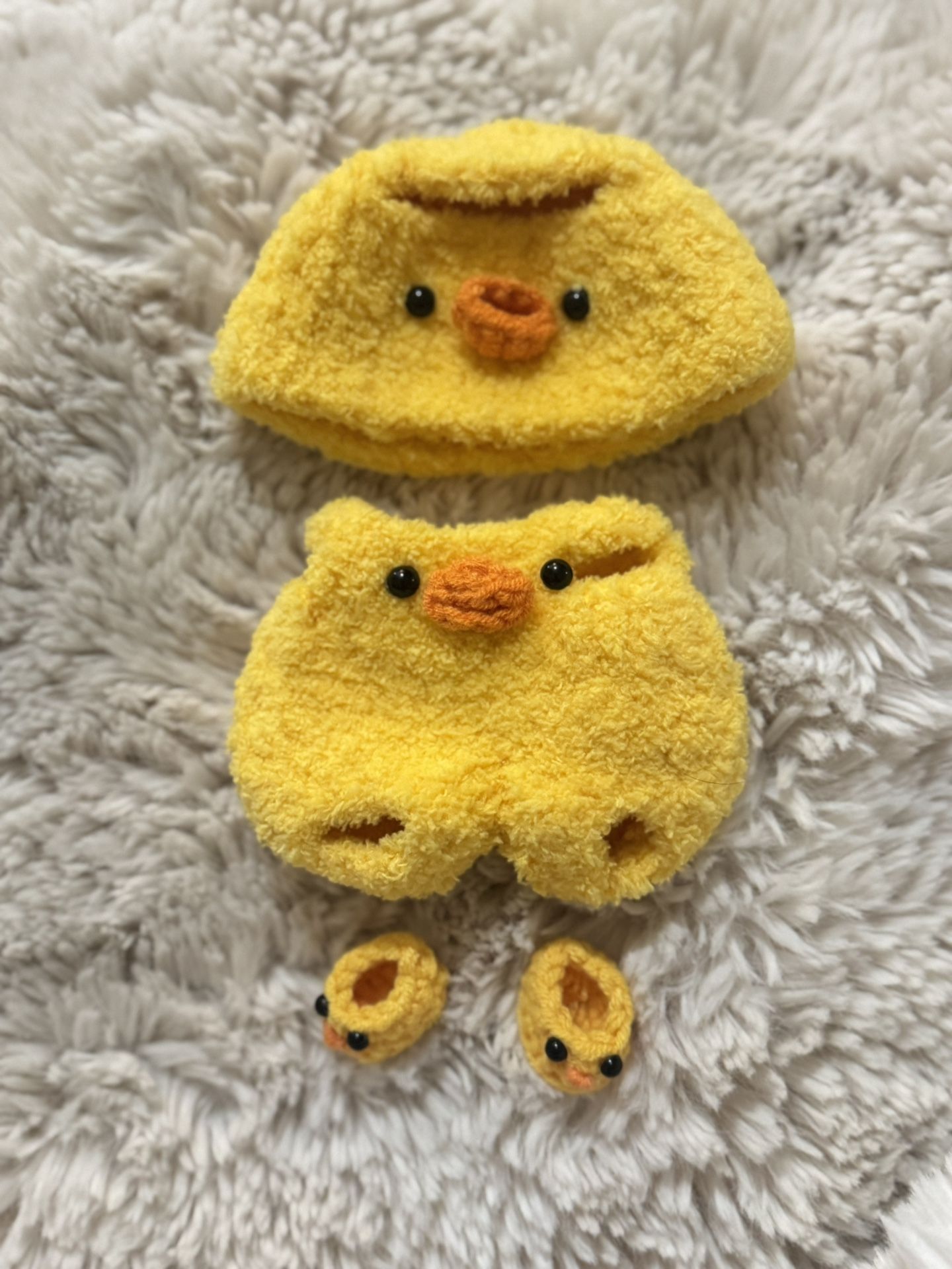 Labubu Clothing And Acceptors - Duck Or Chic Outfit Set