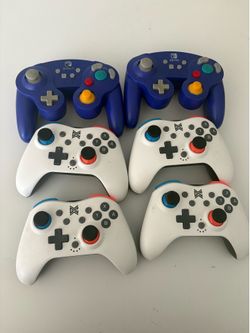 Nintendo switch game controllers