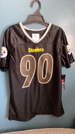 PITTSBURGH STEELERS T J WATT JERSEY GIRLS SIZE XL 14