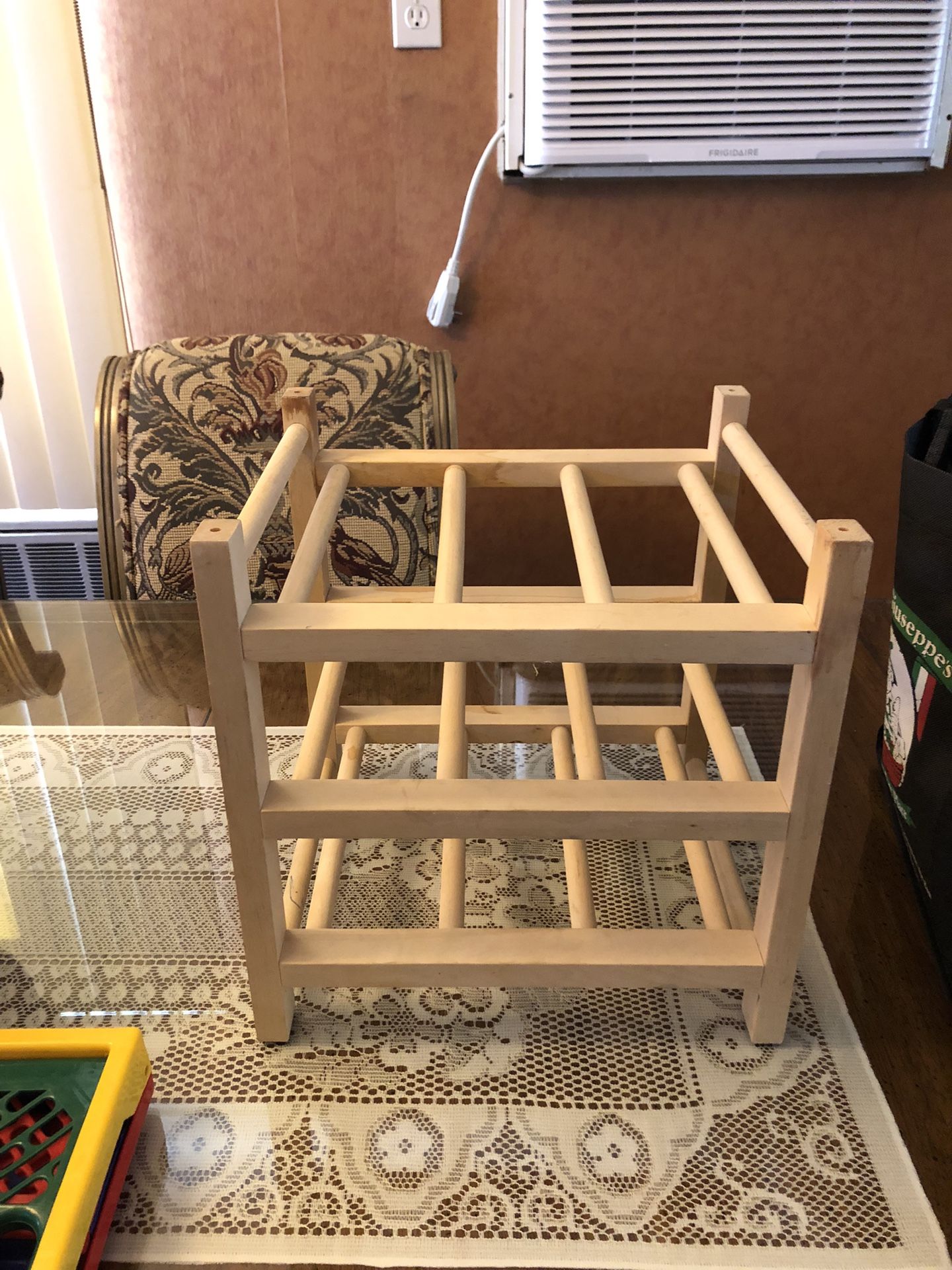 Three Shelf Wine Rack