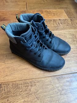 Dr Martens Air Wair Maelly Black Leather Boots