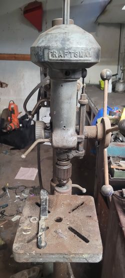 Antique craftsman large drill press