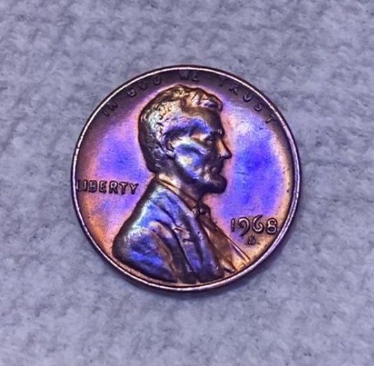 Extremely Rare 1968 San Francisco🌈Minted Penny