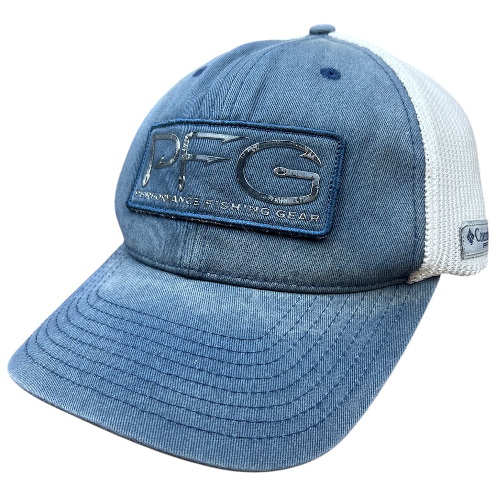 Columbia PFG Performance Fishing Gear Mesh OSFA FlexFit Cap Trucker Baseball Hat