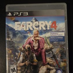 PS3 Game- FARCRY 4 