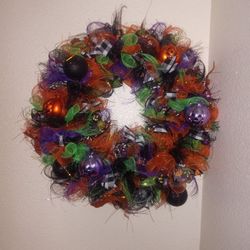 Halloween Door Wreath