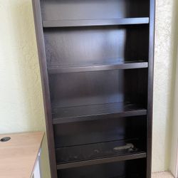 Dark Wood Bookcase