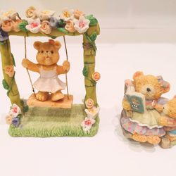 Like New Lovely “Beary” Special Teddy Figurines