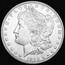 1895-O Morgan Dollar solid better date vintage antique silver Uncirculated Coin
