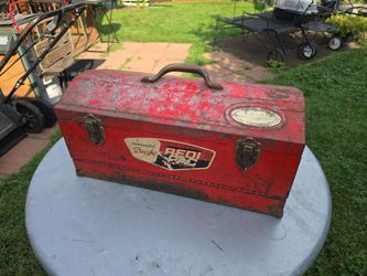 Vintage Marquette star jet redi pac toolbox