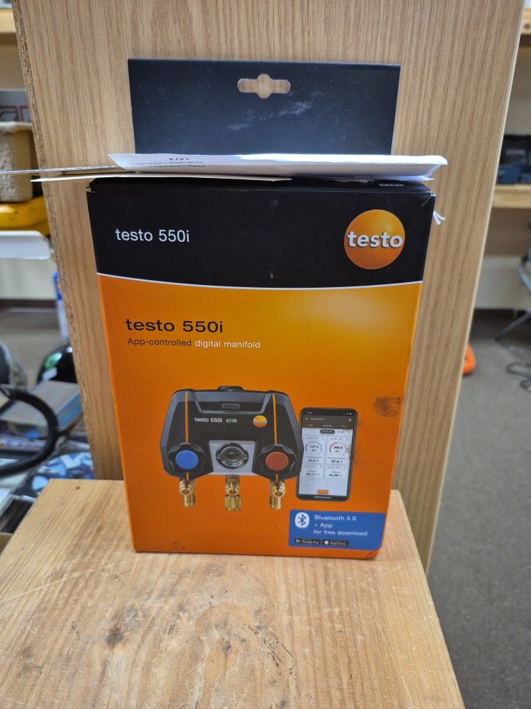 Testo 550i App Controlled Digital Manifold