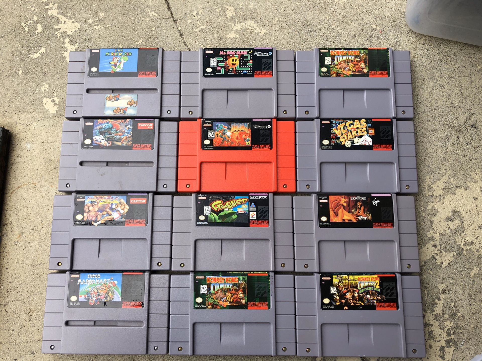 Super Nintendo Games