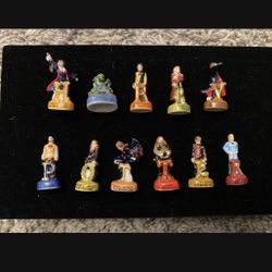 Harry Potter Letter Porcelain French Feves or King Cake Baby Doll 11-Piece Set