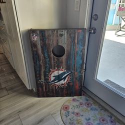 Miami DOLPHINS corn hole Game