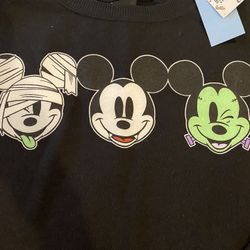 Womens Mickey Mouse Halloween Sweatshirt