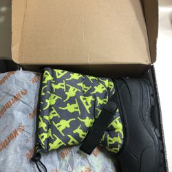Green Snow Boots 