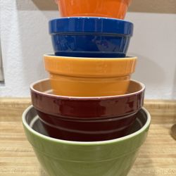 Crate & Barrel Mixing Bowls