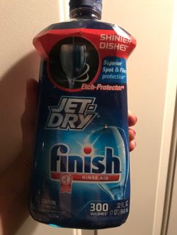 New bottle one use got rid of the dishwasher