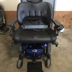 Blue Quantum Electric Wheelchair  
