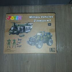 Military Vehicles Toy Set