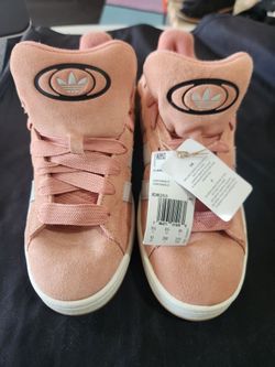 NWT Adidas Originals Campus Sneakers Pink Suede Size 10