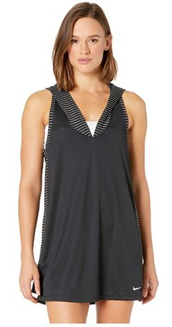 Nike hooded swim cover up