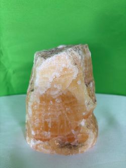 Large Orange Calcite Specimen