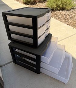 Set of two Sterilite Storage Drawers
